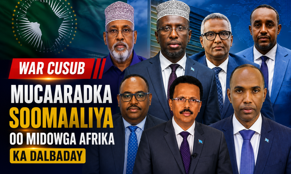 Mucaaradka Soomaaliya oo Midowga Afrika ka Dalbaday in Taageerada AUSSOM Lagu Xiro Xallinta Khilaafka Siyaasadeed