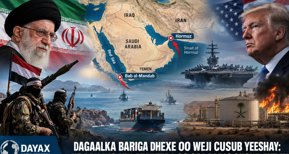 Dagaalka Bariga Dhexe Iiraan Hormuz iyo Bab al-Mandab